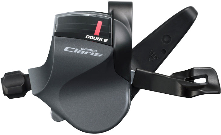 Shimano Claris SL-R2000/-R2030 leviers de changement de vitesse 2 vitesses gris