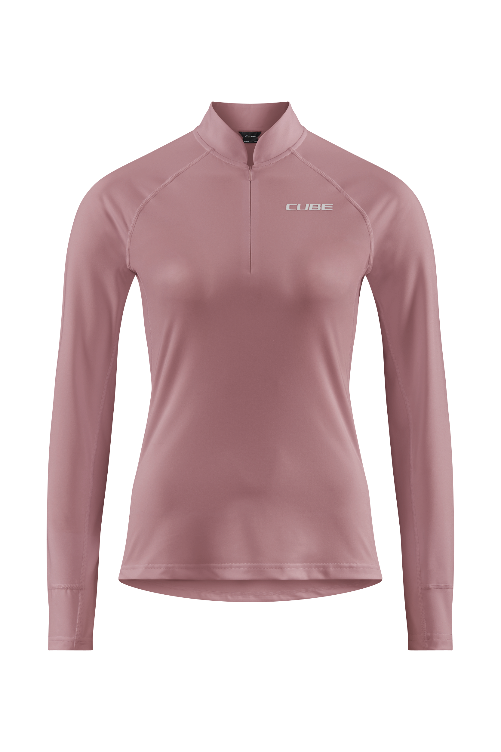 CUBE ATX WS maillot demi-zip manches longues