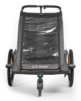 Cube remorque enfant Double PURE noir, gris