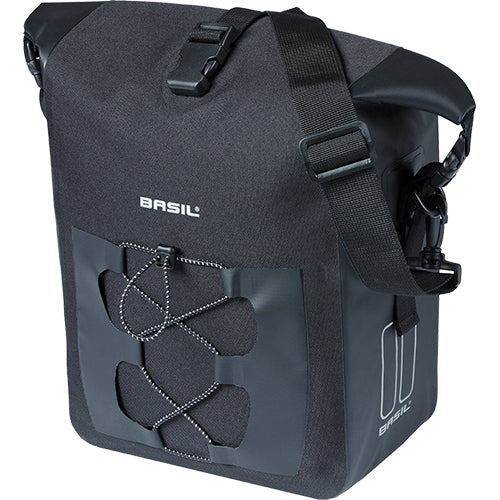 Basil NAVIGATOR WATERPROOF M 12-15 L Sacoche latérale noir
