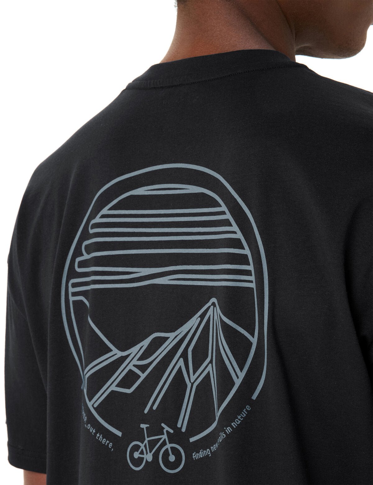 Chemise décontractée cycliste homme VAUDE noire
