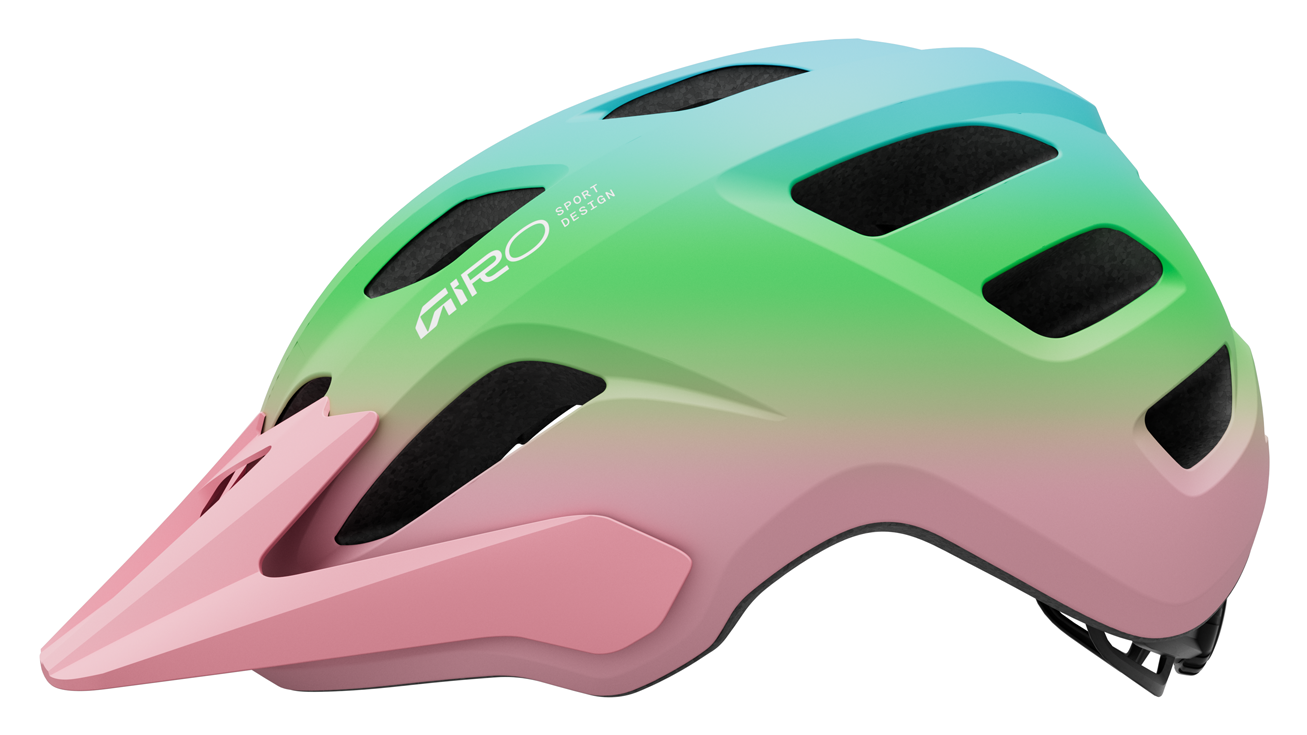 Giro Tremor Child casque enfant mat rose/vert