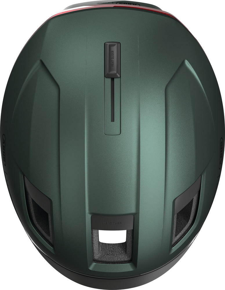 ABUS HYP-E Casque Urban jungle vert