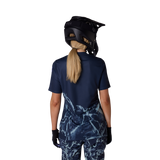 Fox W Ranger SS Maillot Img Print Bleu Arctique