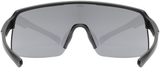 uvex Dyrt Lunettes de vélo Noir Mat / Miroir Argent