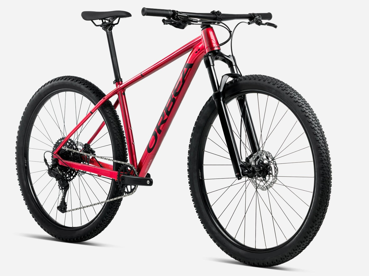 Orbea ONNA 27 50 Rouge Brûlant (Brillant) - Noir (Mat)