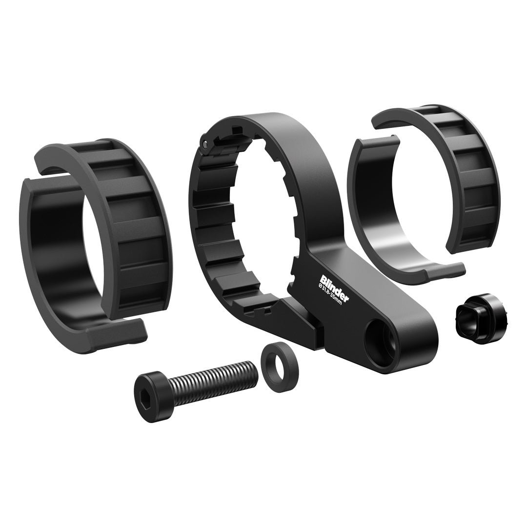 Knog Blinder E Commuter 80 phare avant StVZO LED blanche black