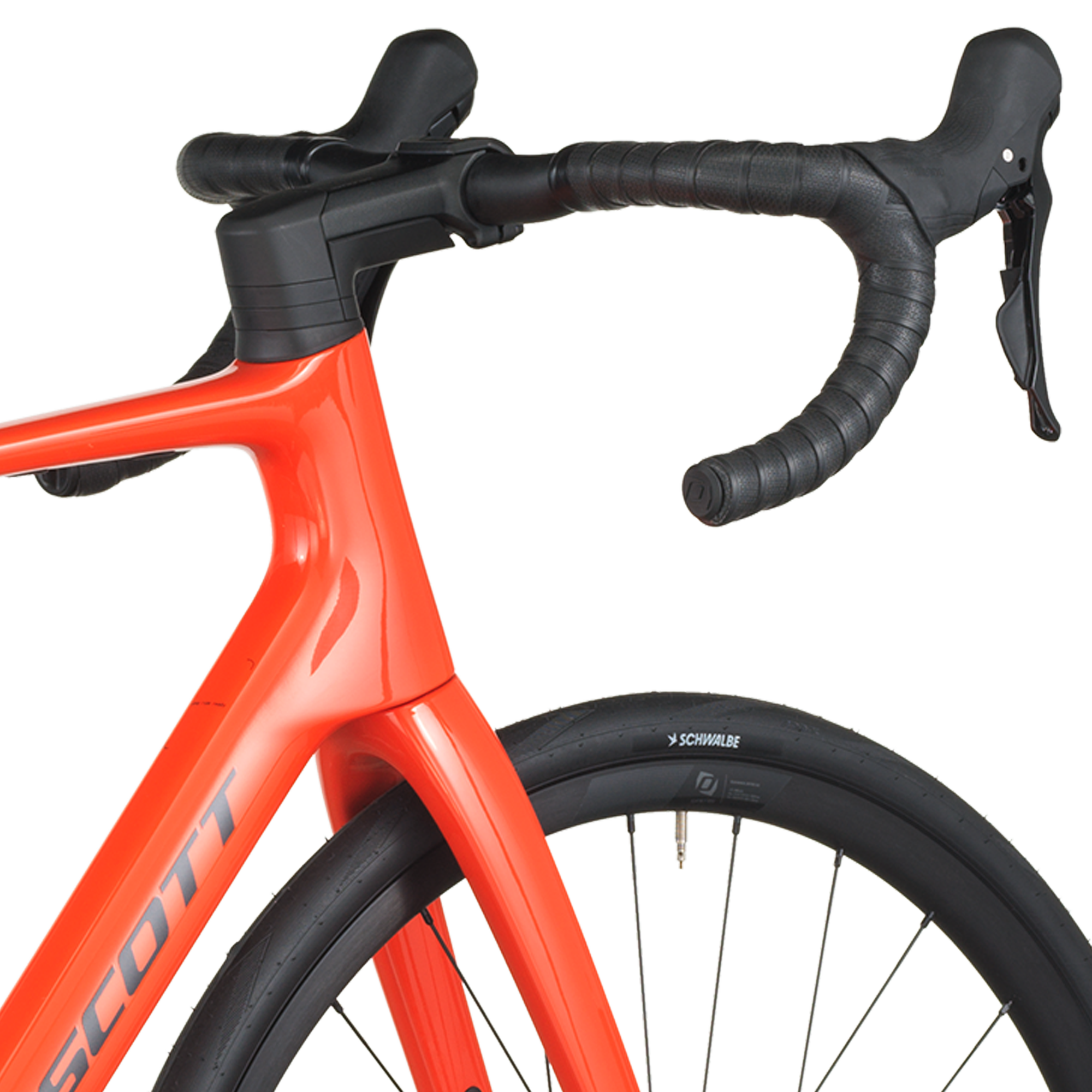 Scott Addict 50 orange flamme