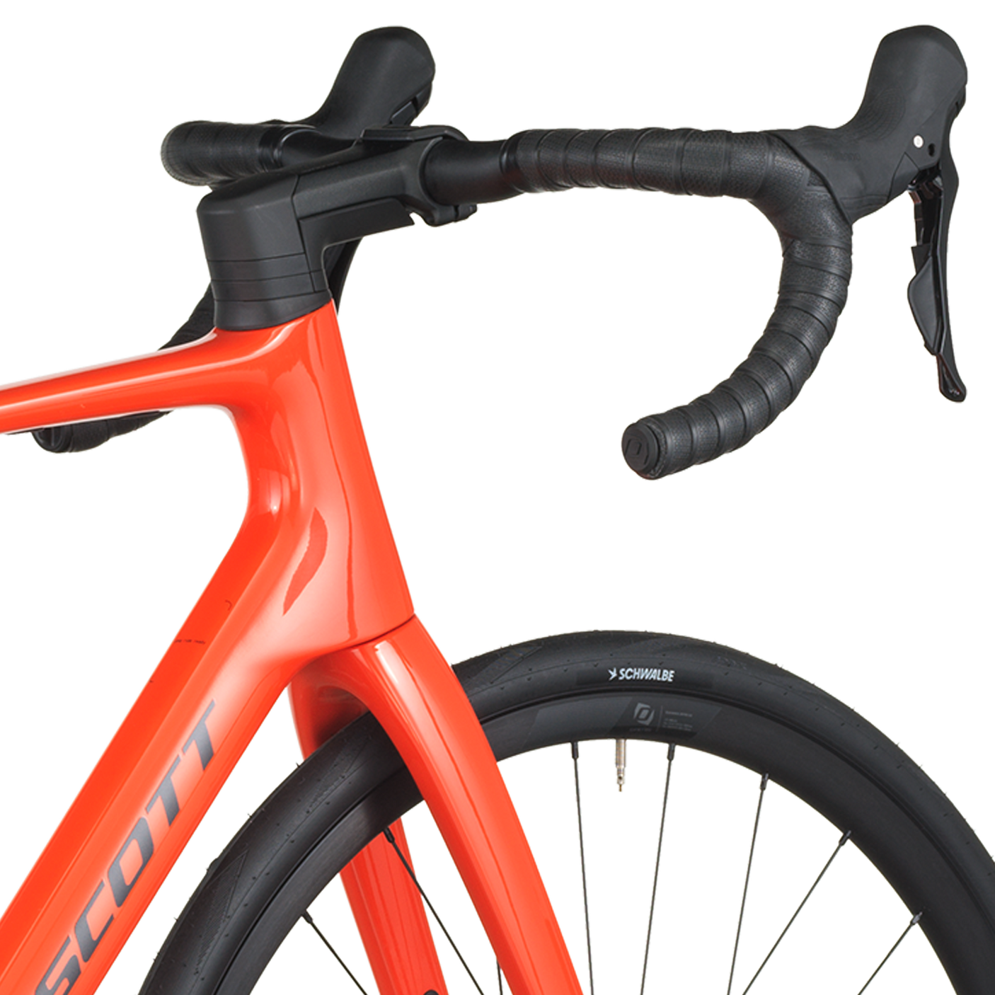 Scott Addict 50 orange flamme