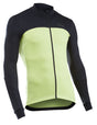 Northwave Force 2 Maillot ML Full Zip Cool Matcha/Noir
