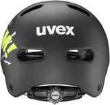 uvex Kid 4 Style Casque enfant Bam Black-Lime Mat