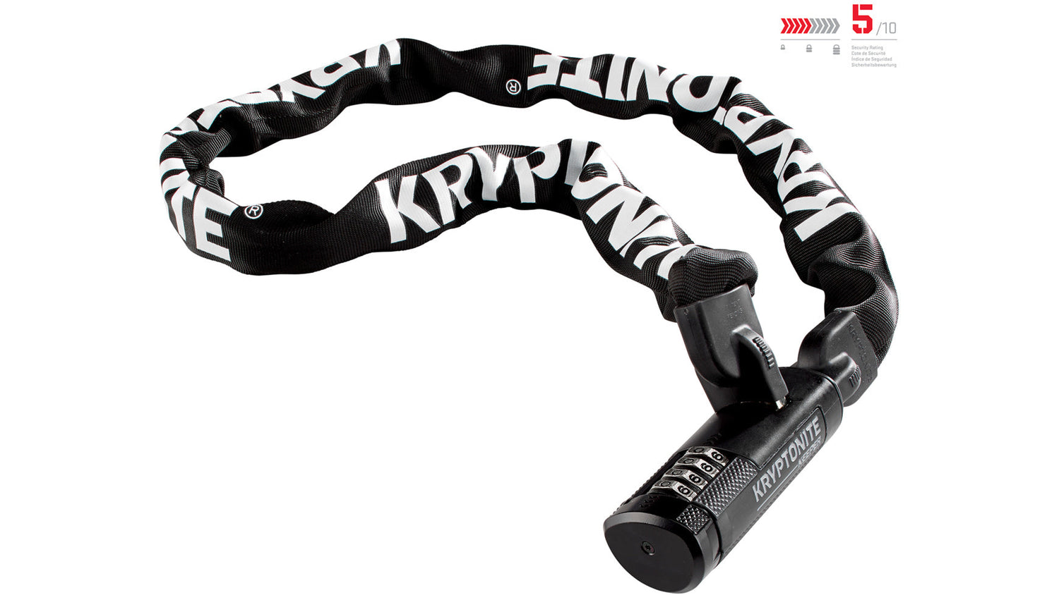 Kryptonite Keeper 712 Combo I.C. cadenas à combinaison 120cm