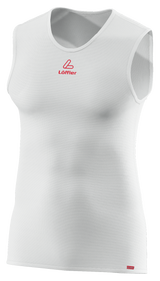 Löffler M Maillot Sans Manches Transtex® Light+ Blanc