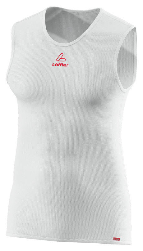 Löffler M Maillot Sans Manches Transtex® Light+ Blanc