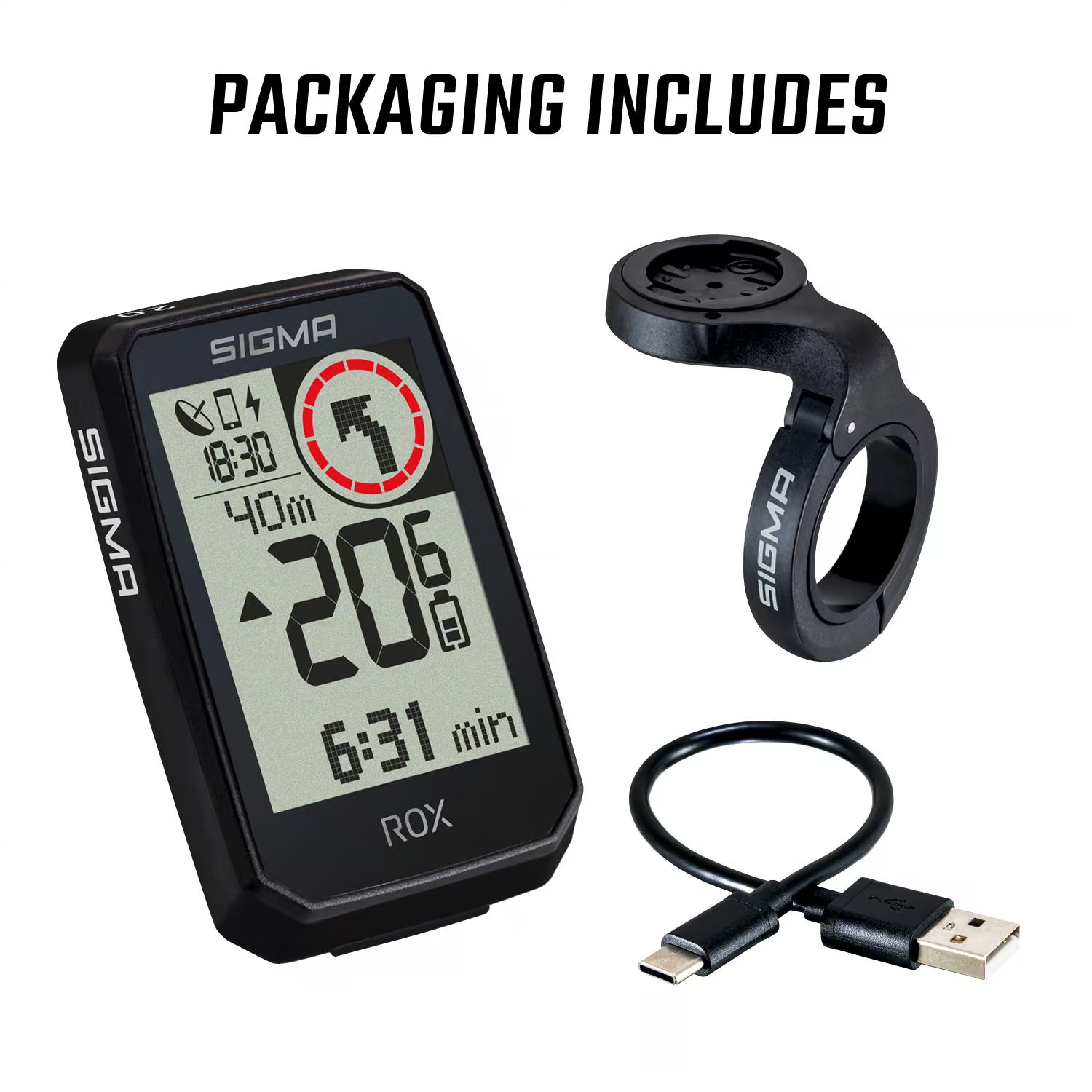 Sigma ROX 2.0 Endurance ordinateur de navigation noir