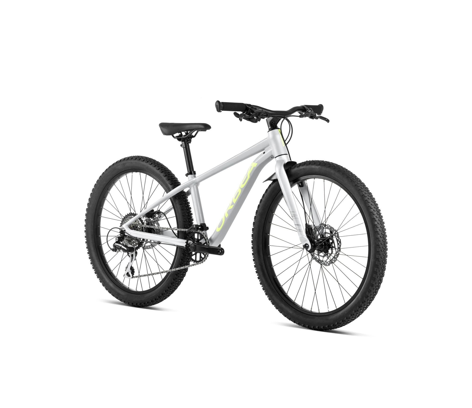 Orbea MX 24 TEAM DISC Argent - Citron Vert (2025)