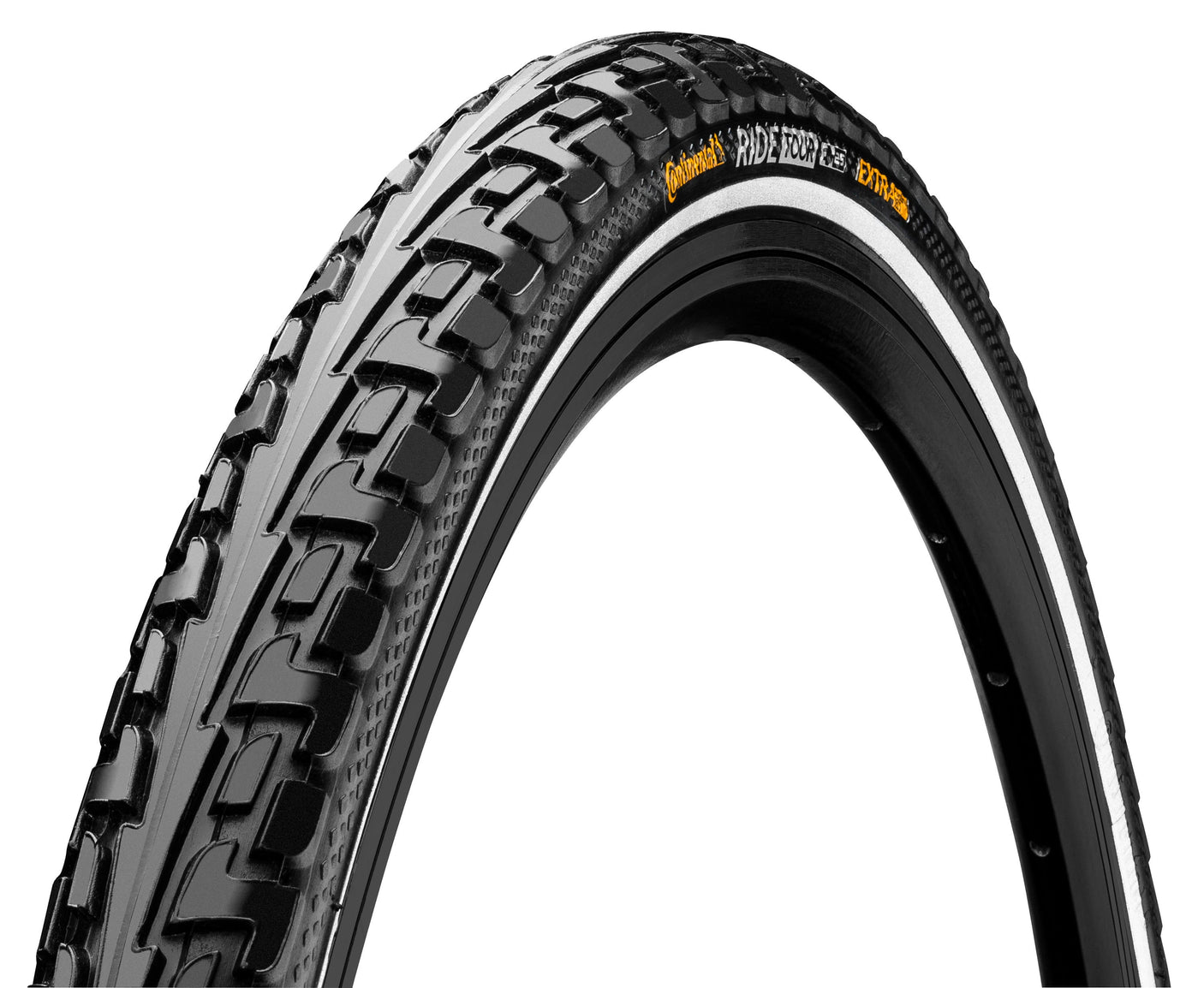 Pneu à pneu Continental Ride Tour 27x1 1/4" reflex noir