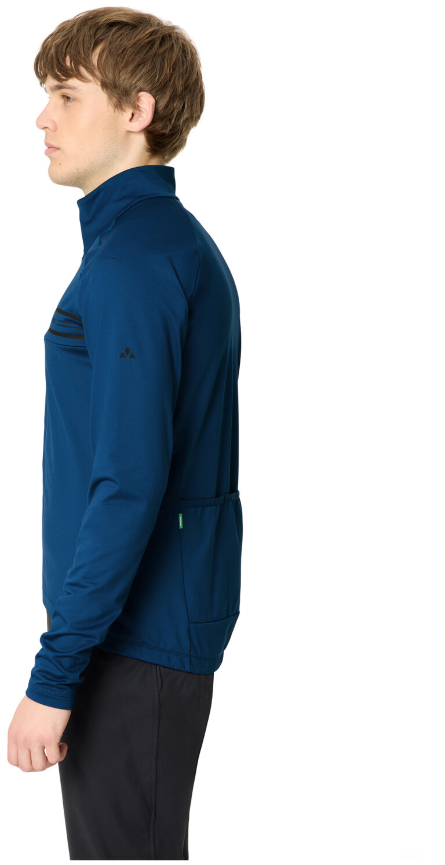 VAUDE Homme Posta LS Tricot II bleu everest