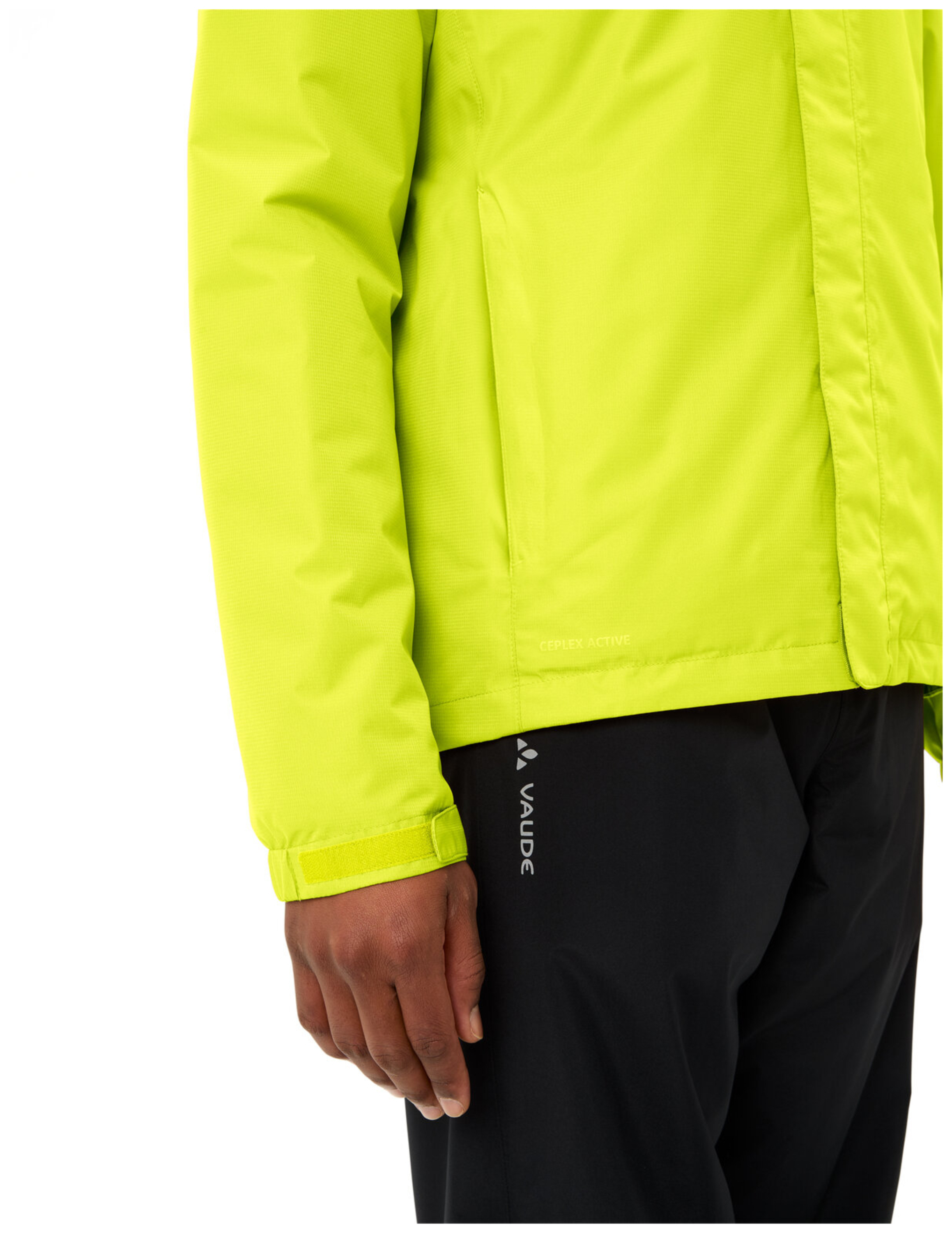 VAUDE Veste vélo chaude Escape pour homme vert vif