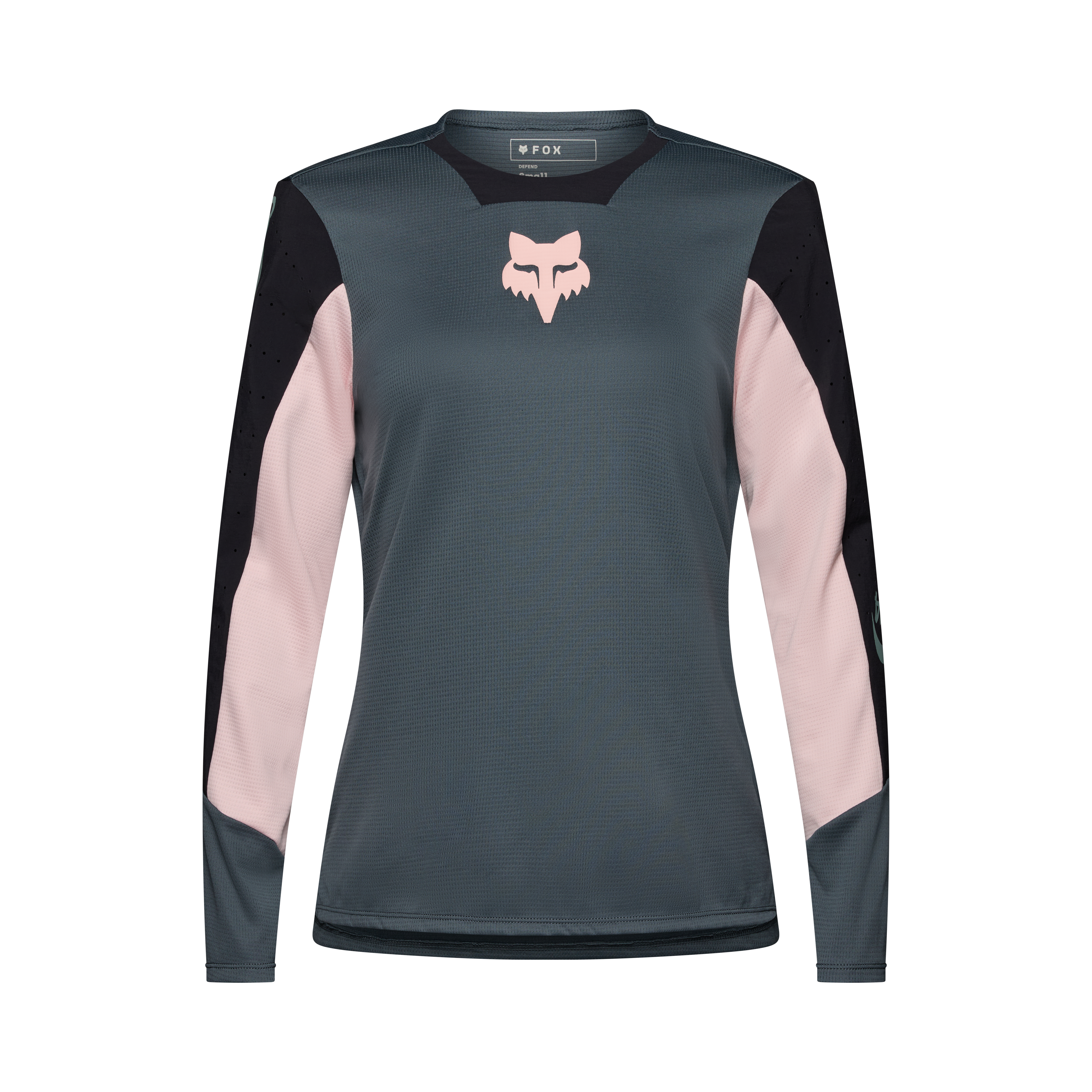 Fox W Defend LS Maillot Création Deep Cobalt