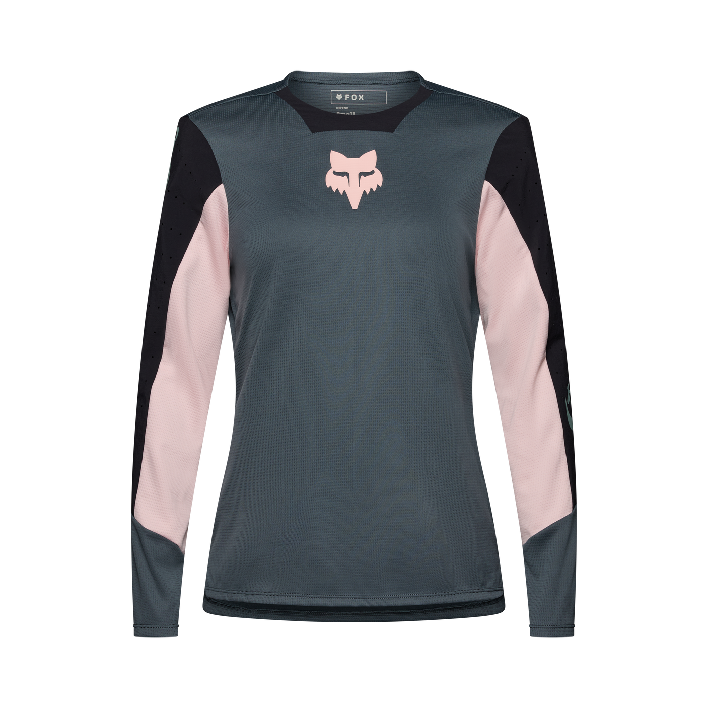Fox W Defend LS Maillot Création Deep Cobalt