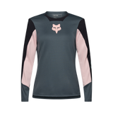 Fox W Defend LS Maillot Création Deep Cobalt