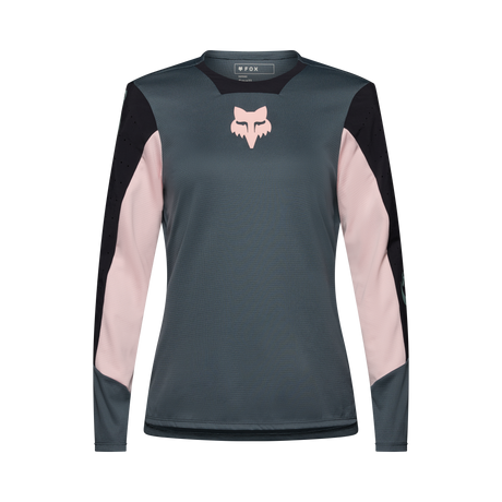 Fox W Defend LS Maillot Création Deep Cobalt