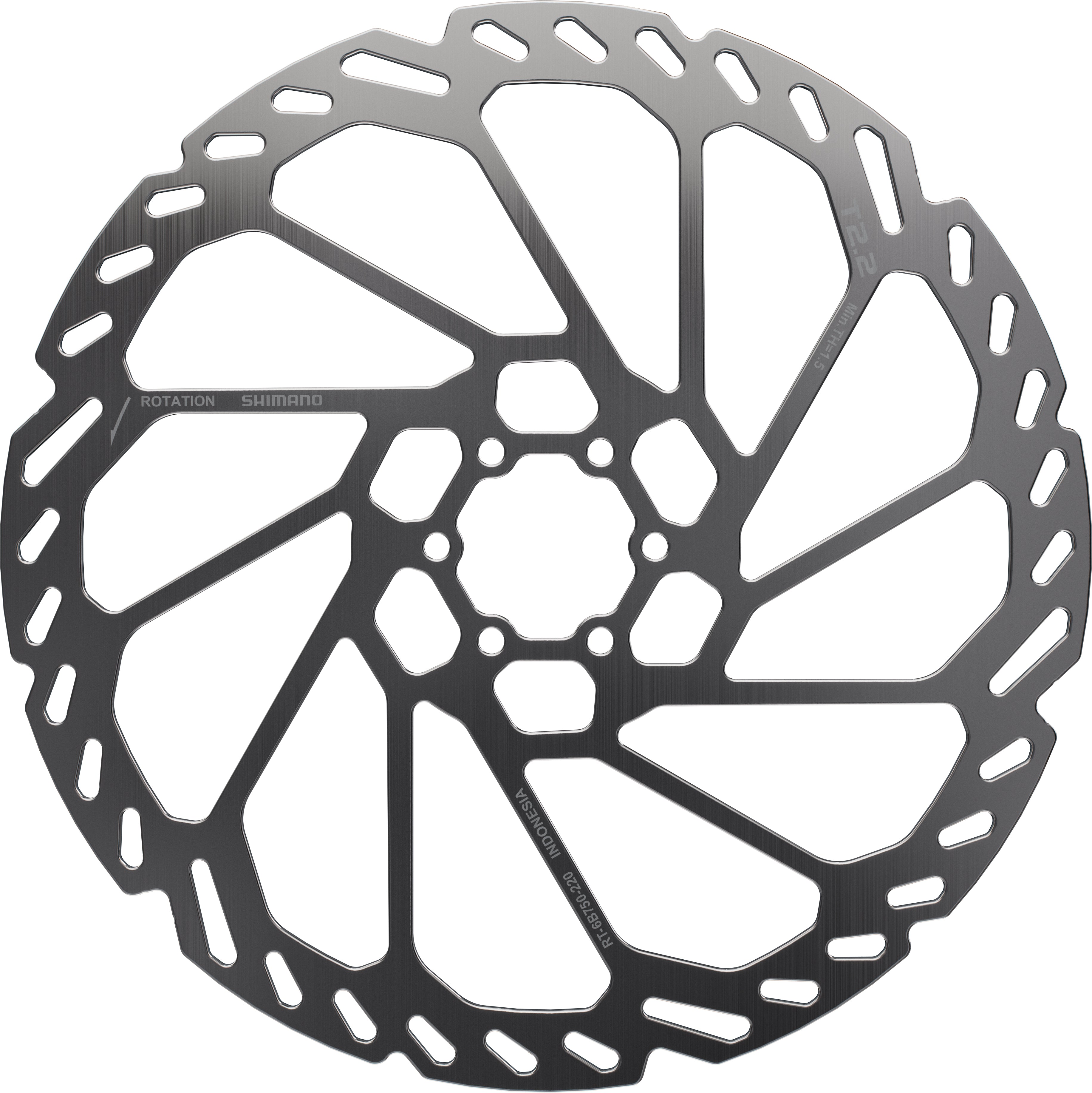 Shimano disque de frein RT-6B750 6 trous, épaisseur 2,2 mm