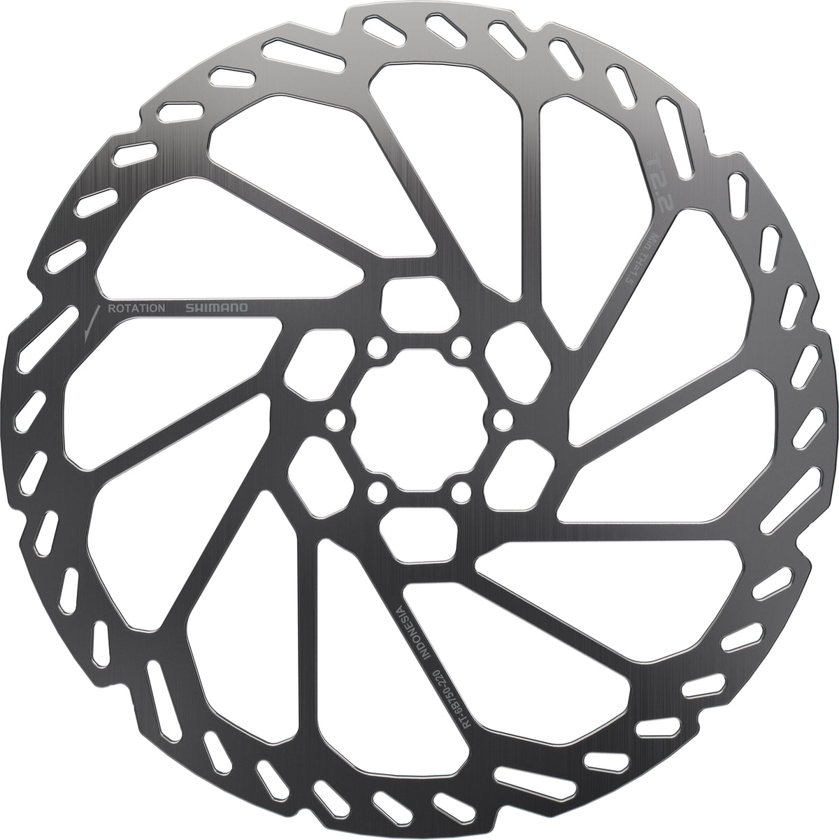 Shimano disque de frein RT-6B750 6 trous, épaisseur 2,2 mm
