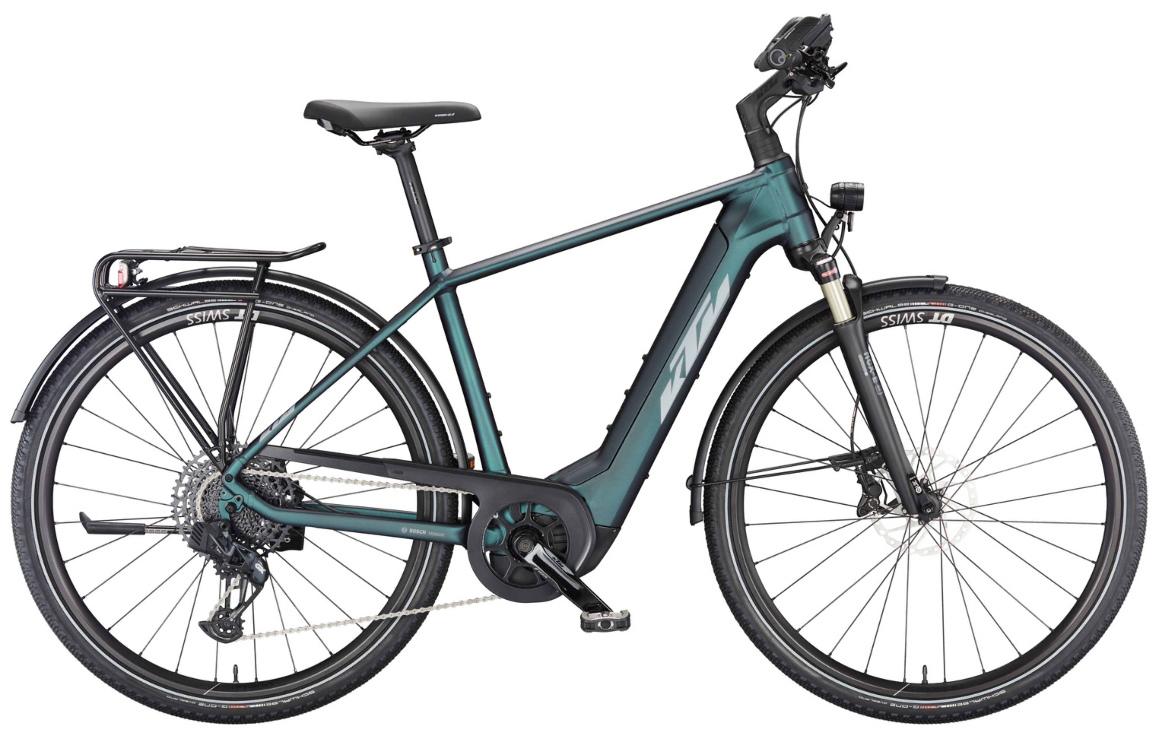 KTM MACINA SPORT 710 Diamant vert violet flip mat (argent+bleu)