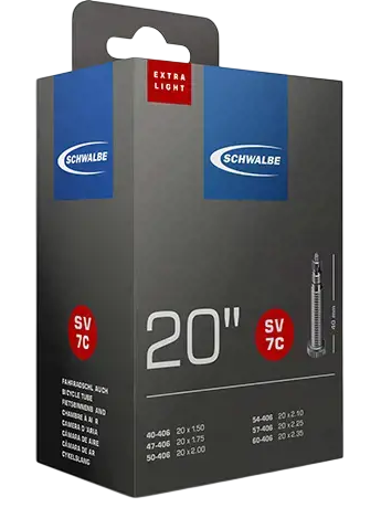 Chambre à air Schwalbe No. 7C 20" Extra-Légère