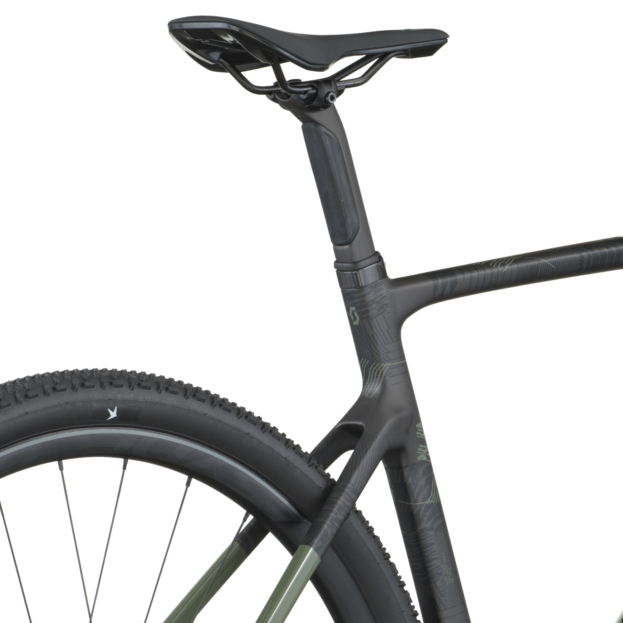 Scott Addict Gravel 40 vert wengé