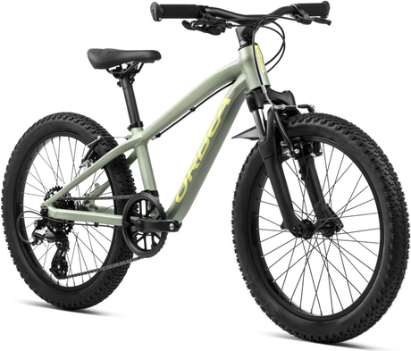 Orbea MX 20 XC Vert Métallique Artichaut (Mat) - Jaune (Mat)