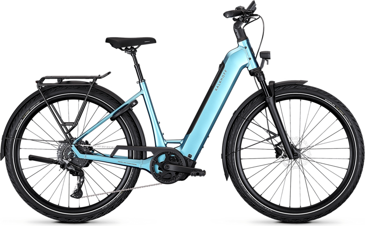 Kalkhoff ENDEAVOUR 3 EXCITE Wave 600 polarblue mat