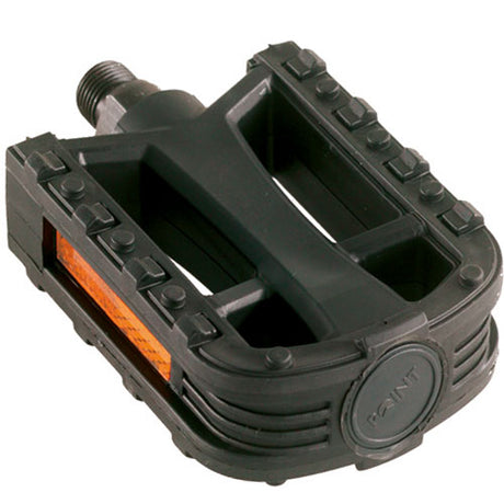 Point pédales à griffes en caoutchouc noir