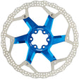 Disque de frein Reverse 6 trous aluminium/acier bleu