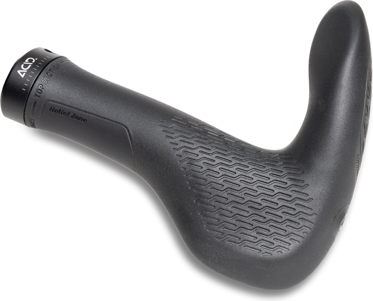 Poignées de bout de guidon Acid TRAVEL ADAPT noir