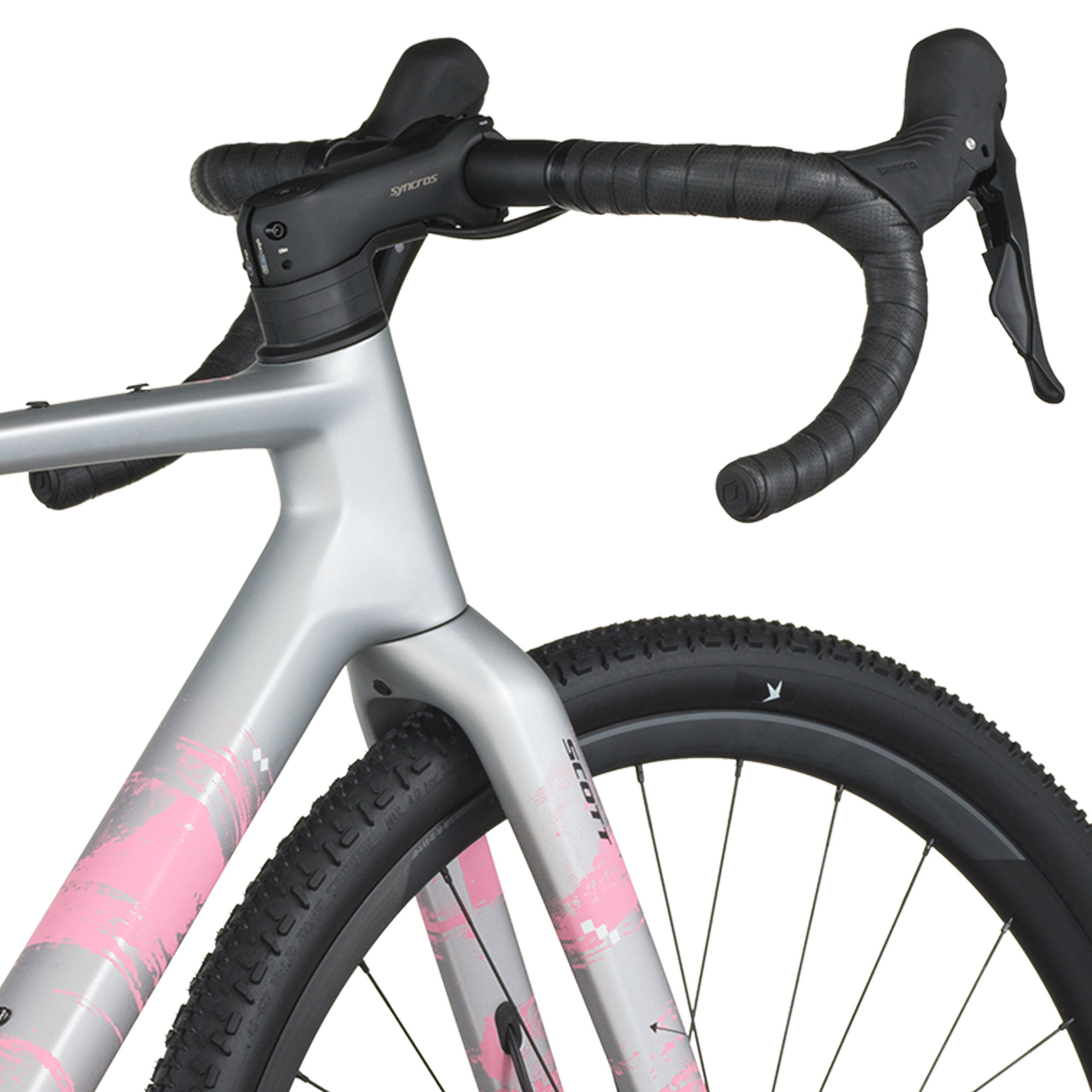 Scott Addict Gravel 30 gris carbone