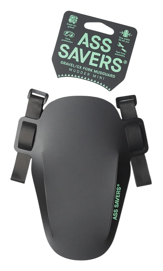 Ass Savers Mudder Mini garde-boue noir