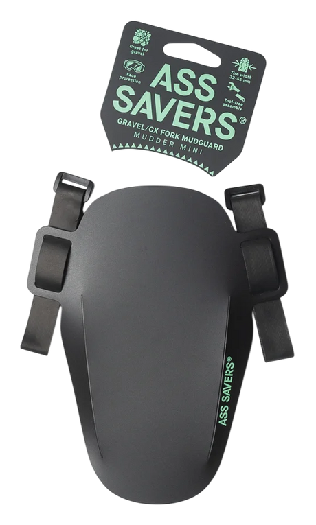 Ass Savers Mudder Mini garde-boue noir
