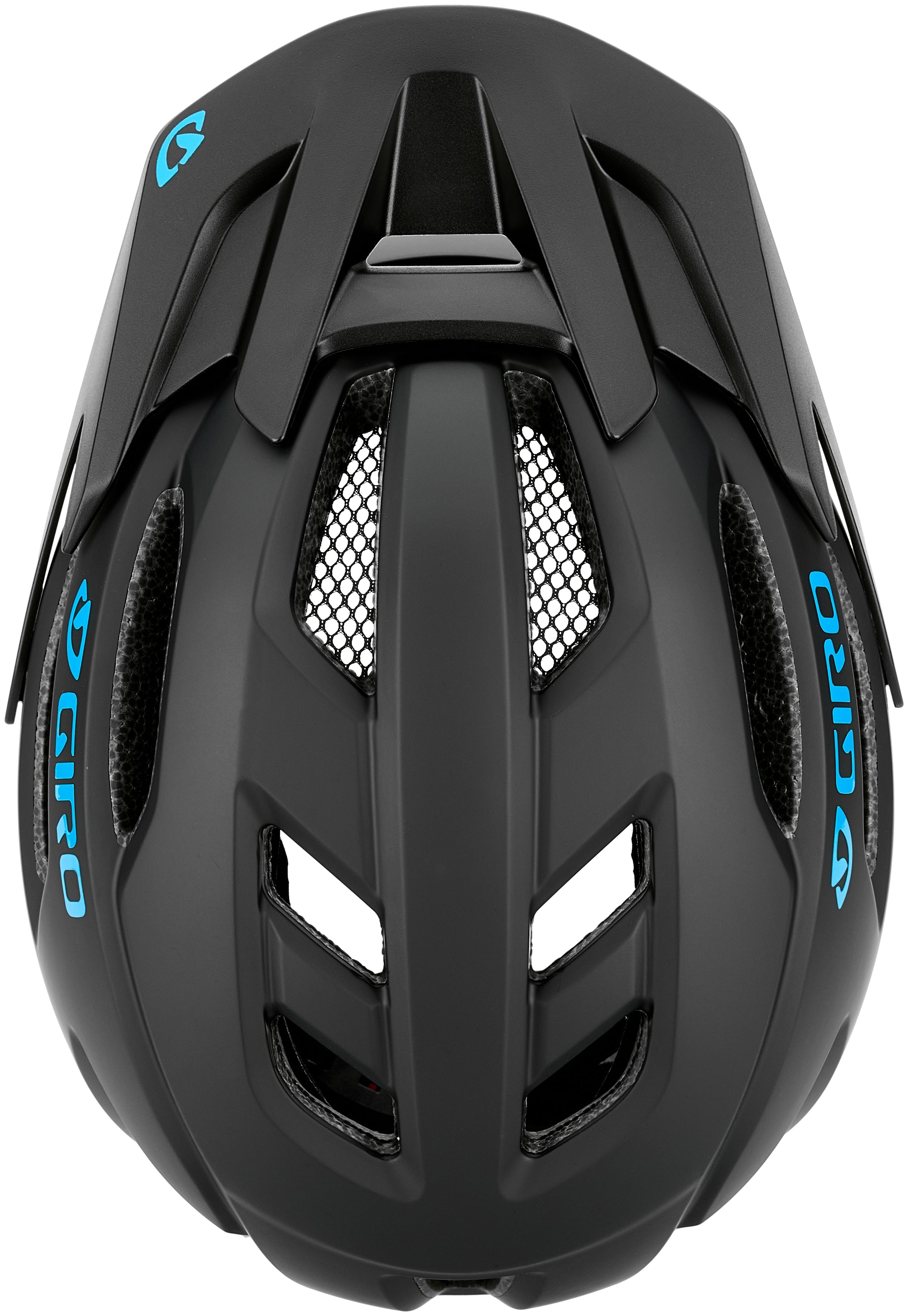 Casque Giro Fixture II Y mat noir/bleu