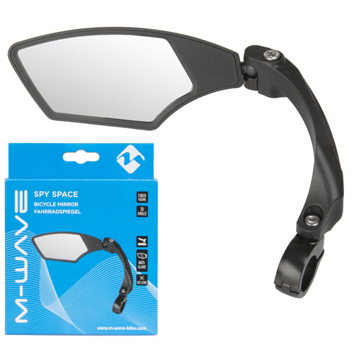 M-Wave Spy Space miroir de vélo gauche noir