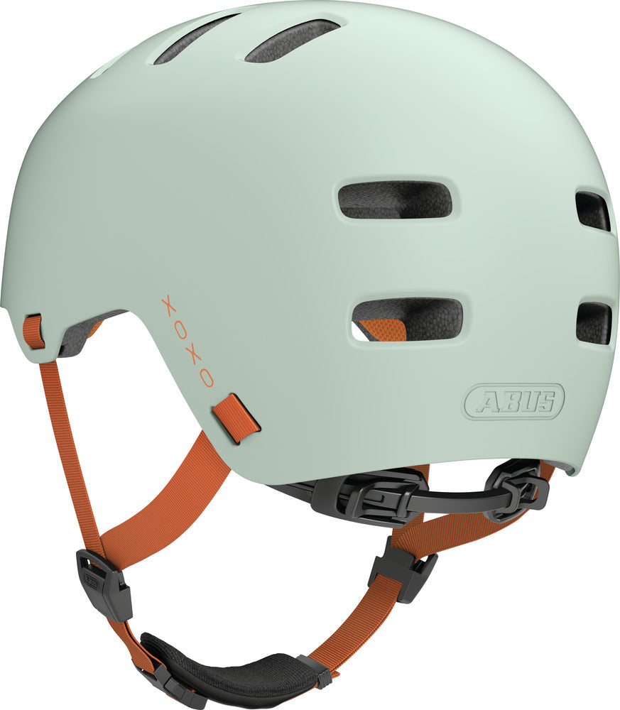 Casque ABUS Xoxo Urban vert menthe