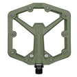 Crankbrothers Stamp 1 Gen 2 Large pédale plateforme verte