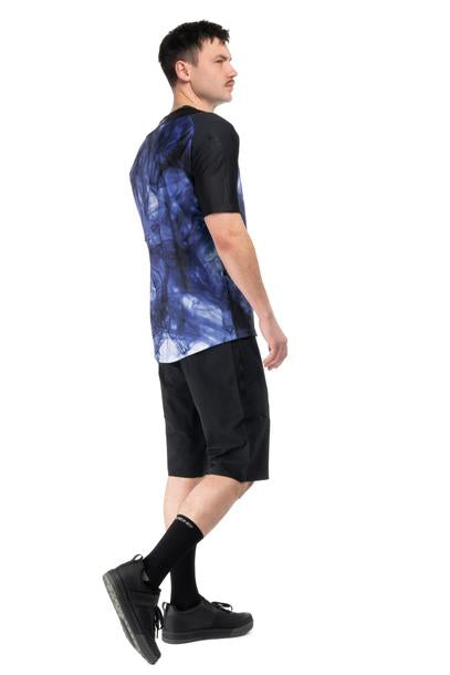 Cube maillot VTT ARTLINE manches courtes blue´n´black