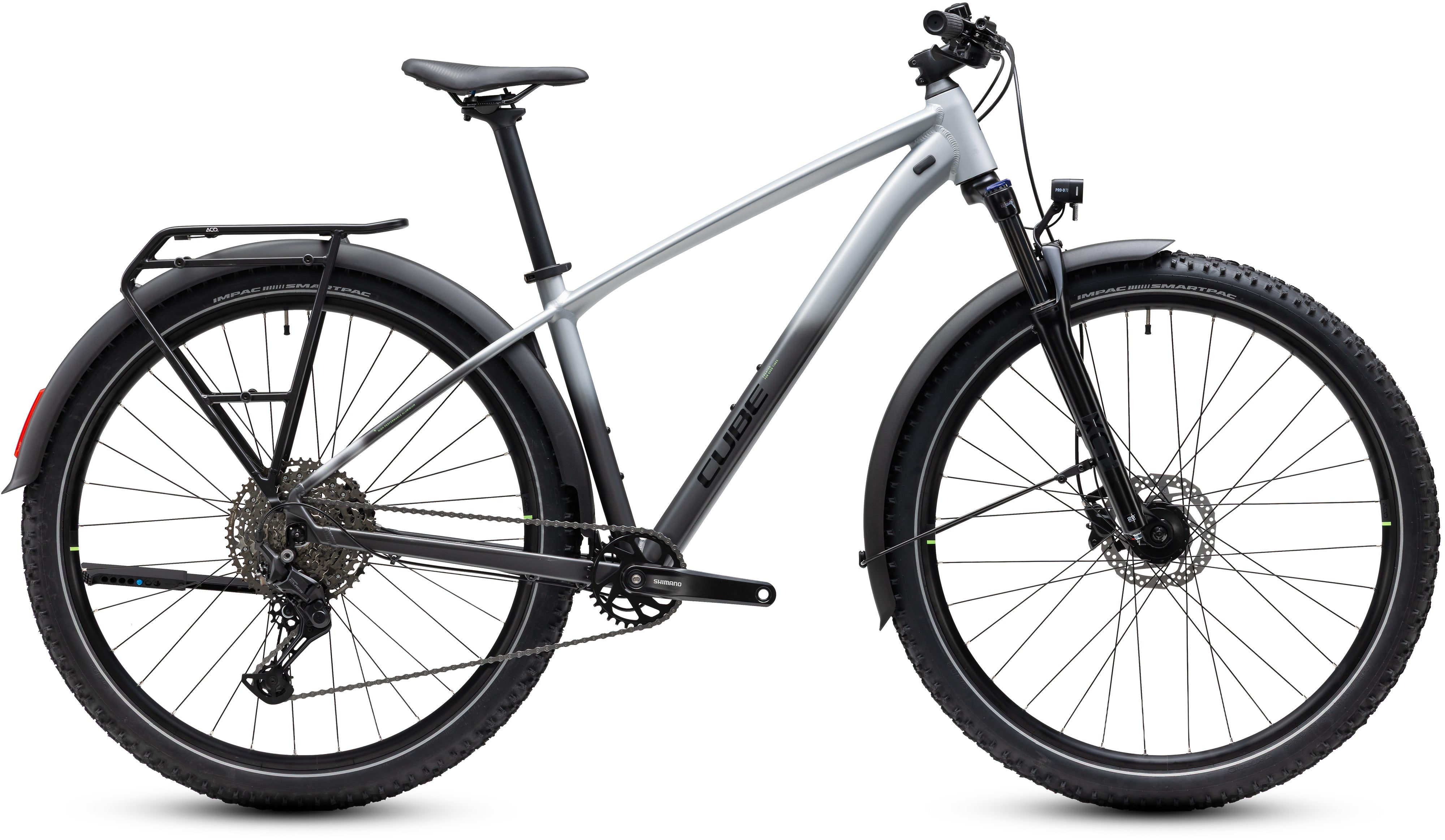 Cube Aim Pro FE  gris´n´black (2027)