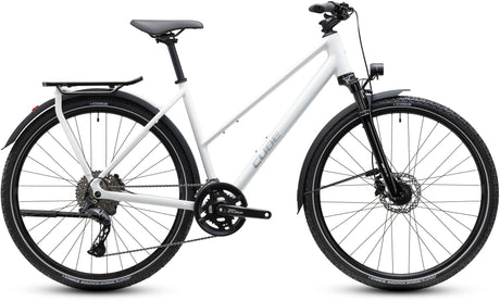 Cube Kathmandu Pro Trapèze metallicwhite´n´chrome (2027)