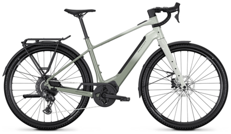 Kalkhoff ENDEAVOUR L TOURING Diamant 400 Aqua Gris / Fennel Green brillant