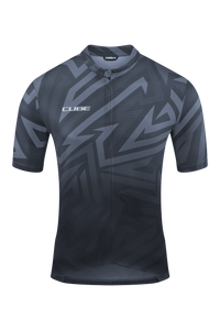 CUBE ATX maillot full zip CMPT manches courtes noir´n´gris – aktuelle Variante