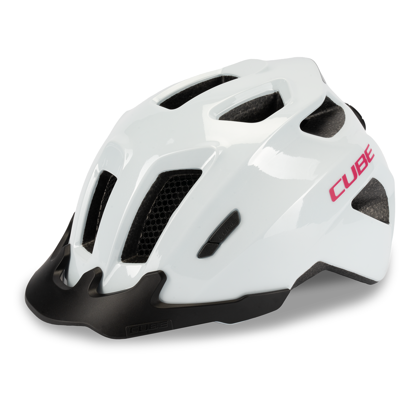 Cube Casque FINK flashwhite'n'pink